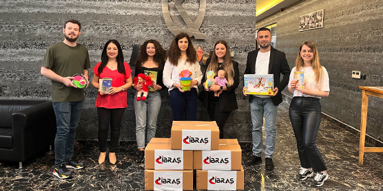 We participated in the Book and Toy Collection Campaign